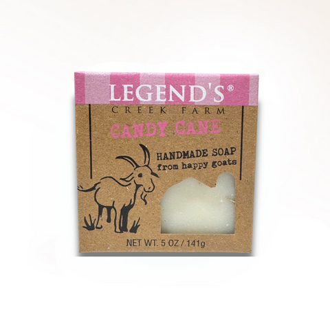 Candy Cane Goat Milk Soap