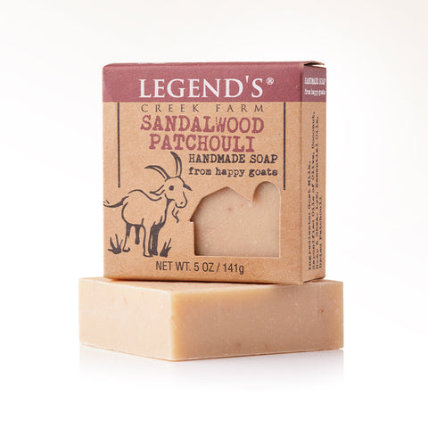 Sandalwood Patchouli Goat Milk Soap