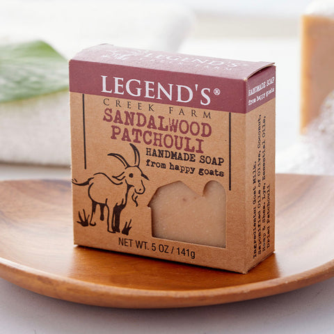 Sandalwood Patchouli Goat Milk Soap