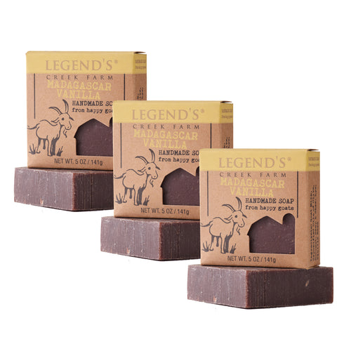 Madagascar Vanilla Goat Milk Soap