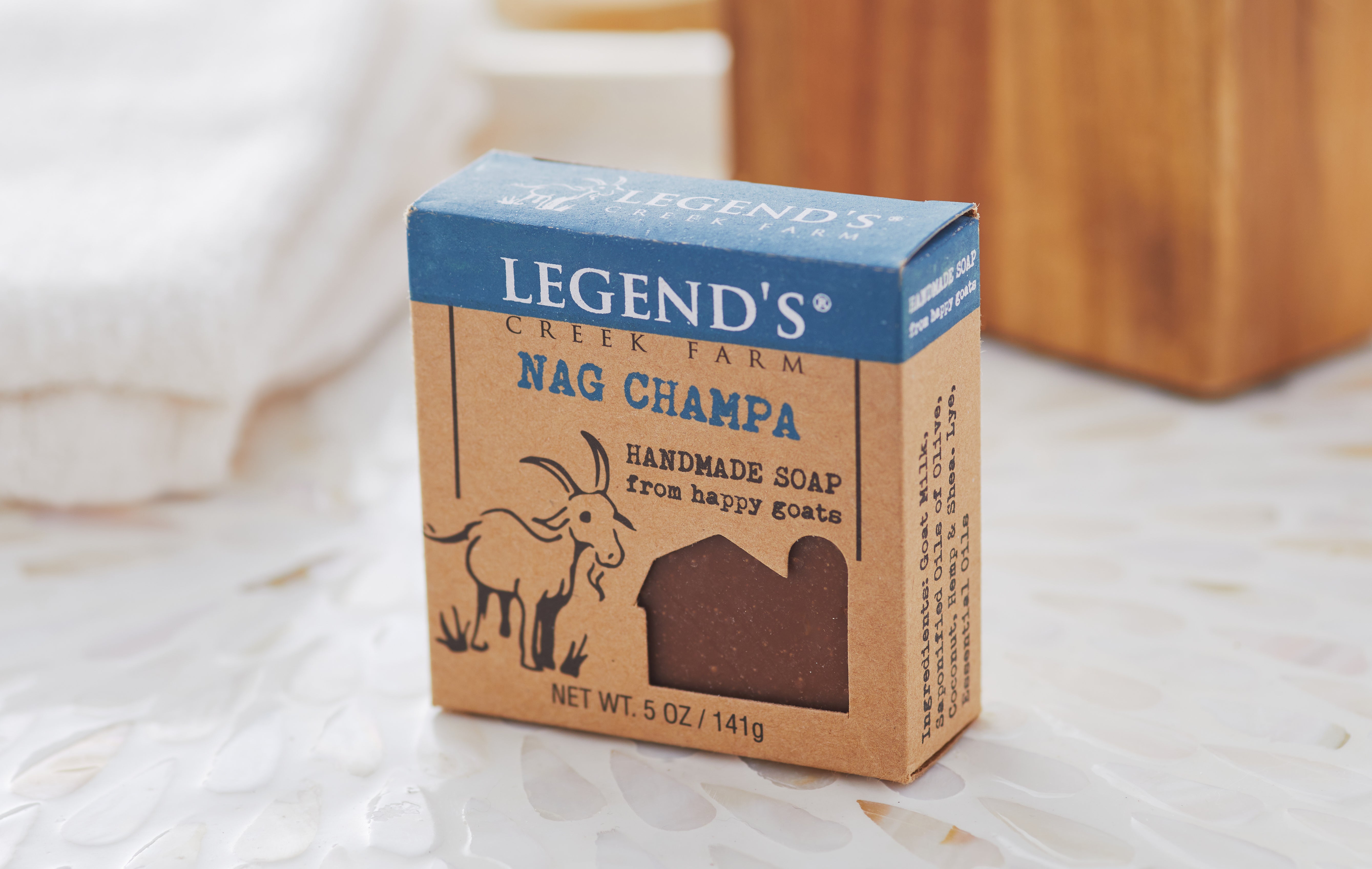 Nag Champa Goat Milk Soap Legends Creek Farm