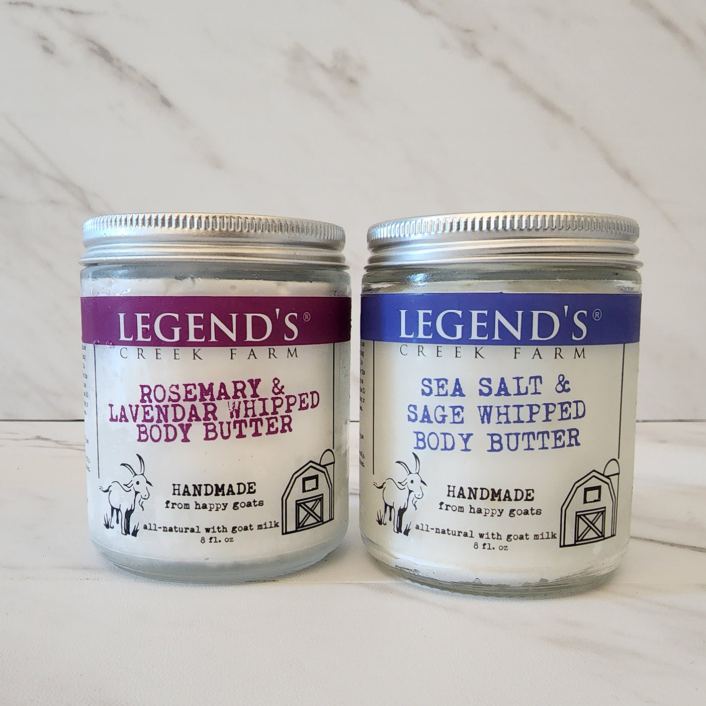 Rosemary and Lavender Whipped Body Butter – Legend's Creek Farm